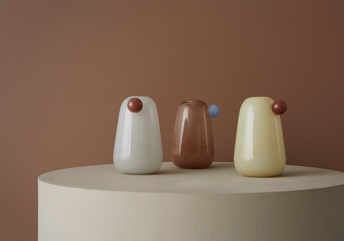 Inka Vase - Small - Ice Blue
