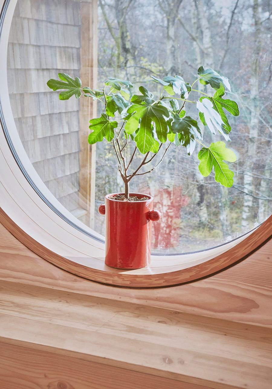 Inka Planter - Small/Cherry Red