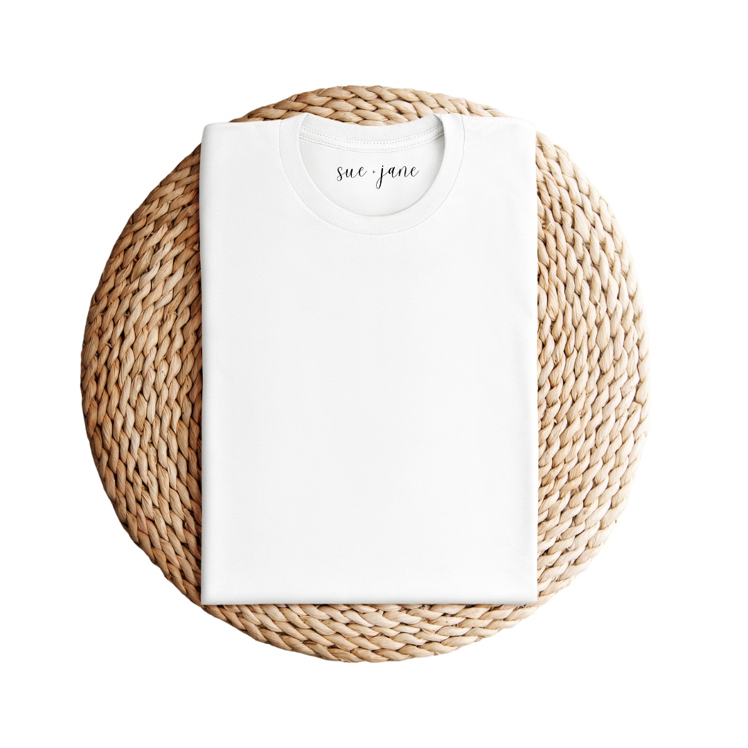 Unisex Organic Cotton Tee - White