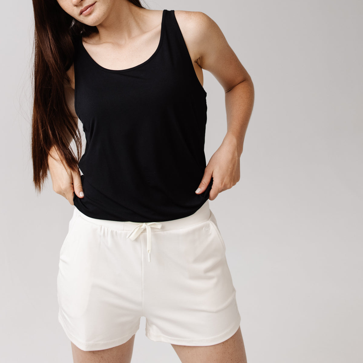 Women's Brushed Bamboo Jogger Shorts
