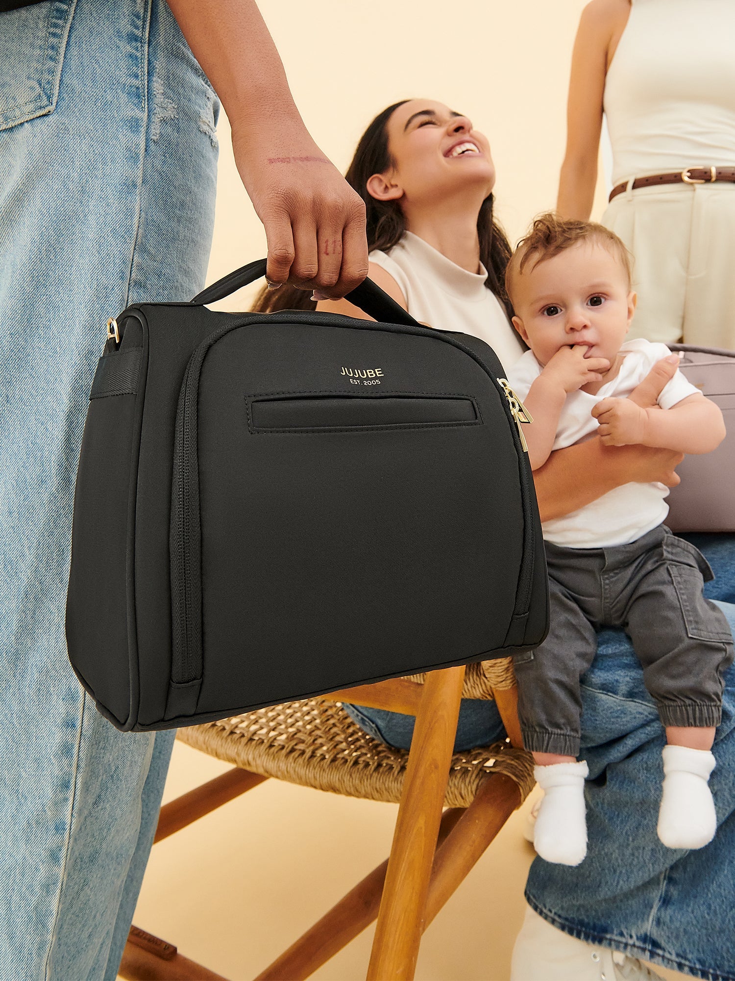 Insulated Bottle Bag - Black