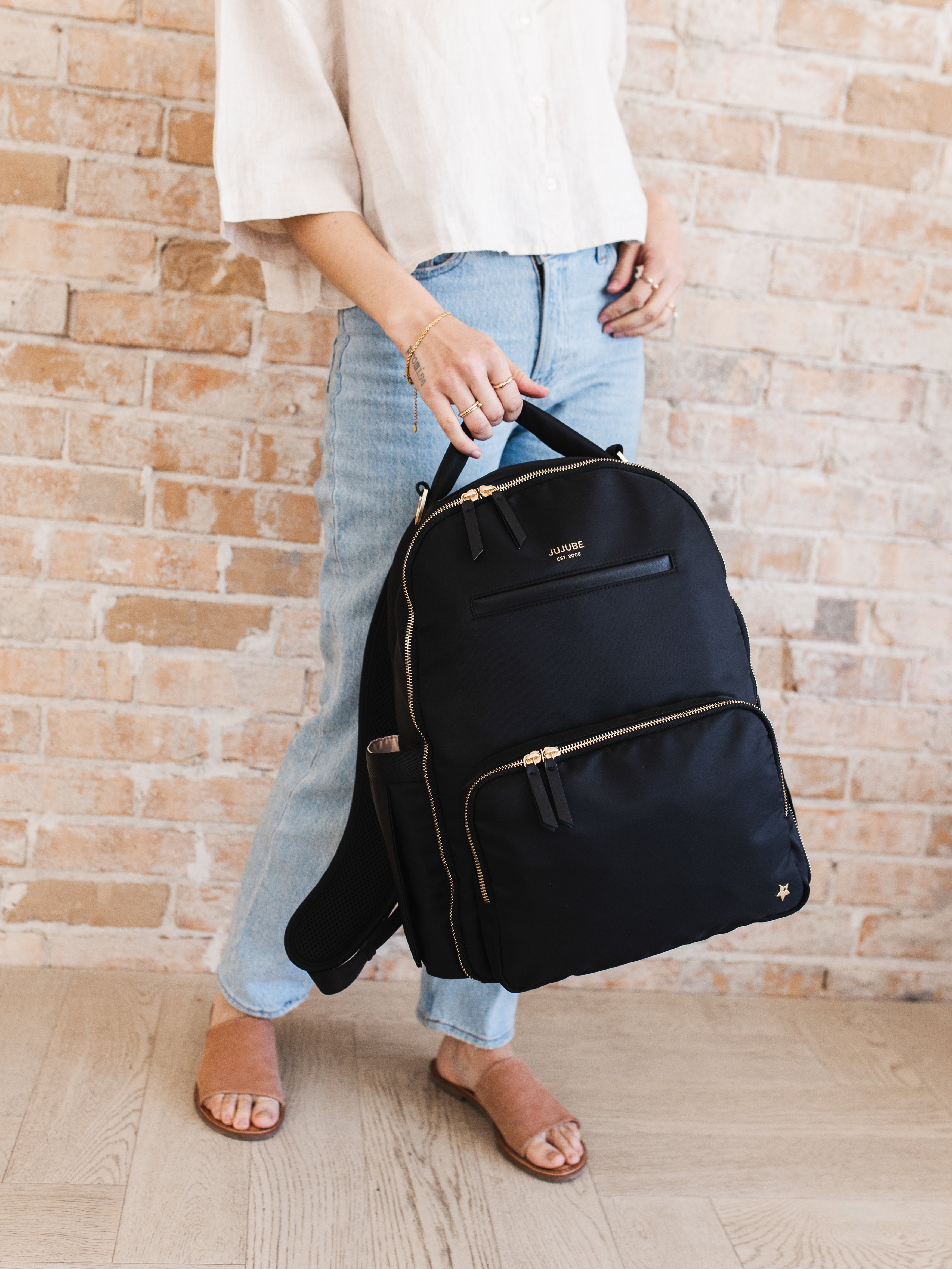 Classic Diaper Backpack - Black