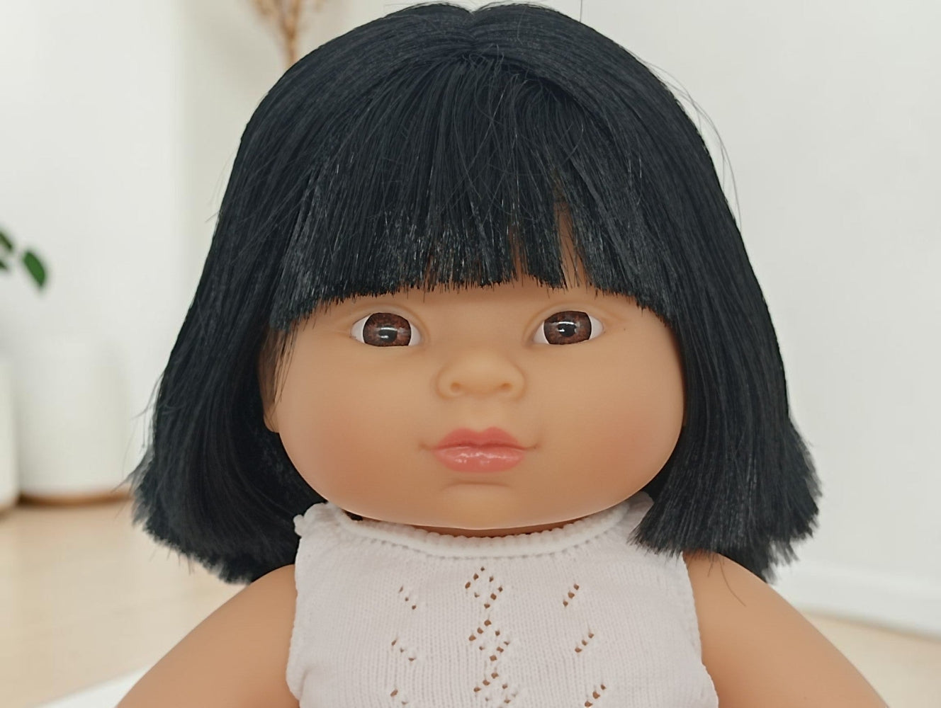 Bebenita 12" Baby Girl Doll - Juneau | Unscented & Fully Clothed