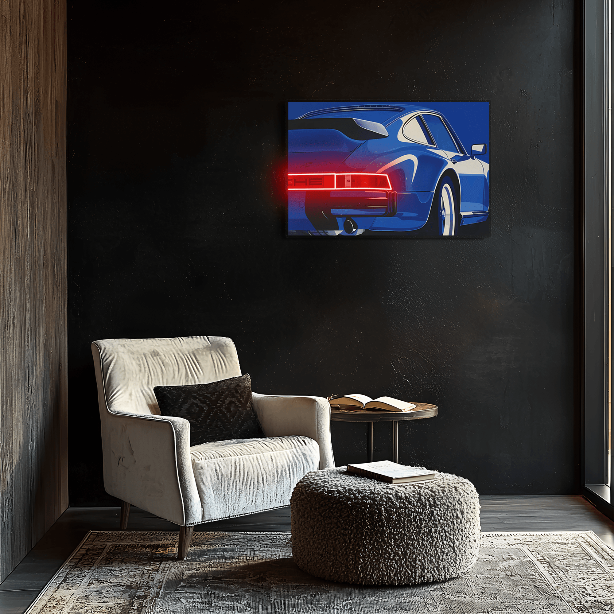 Car light up sign, Car neon light sign, Car wall art lighted, Car led wall decor, Car led sign, Garage neon sign, Neon painting art For Man - UvCar29