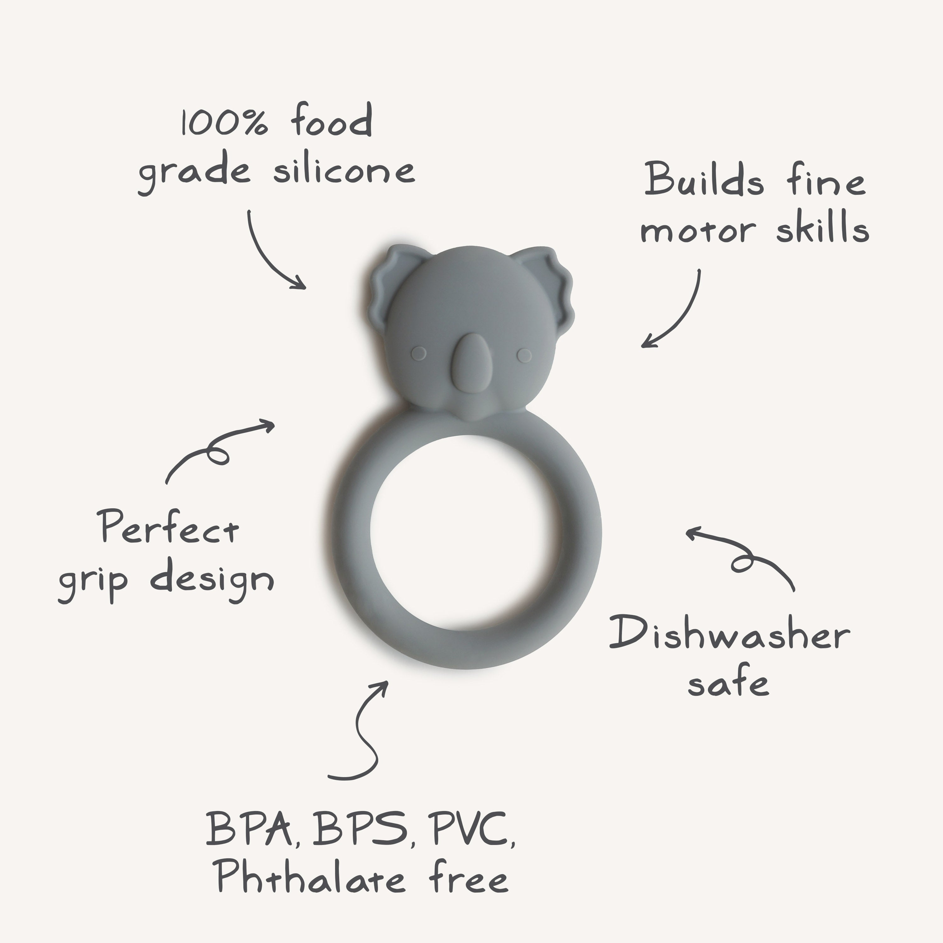 Koala Teether teether Mushie   