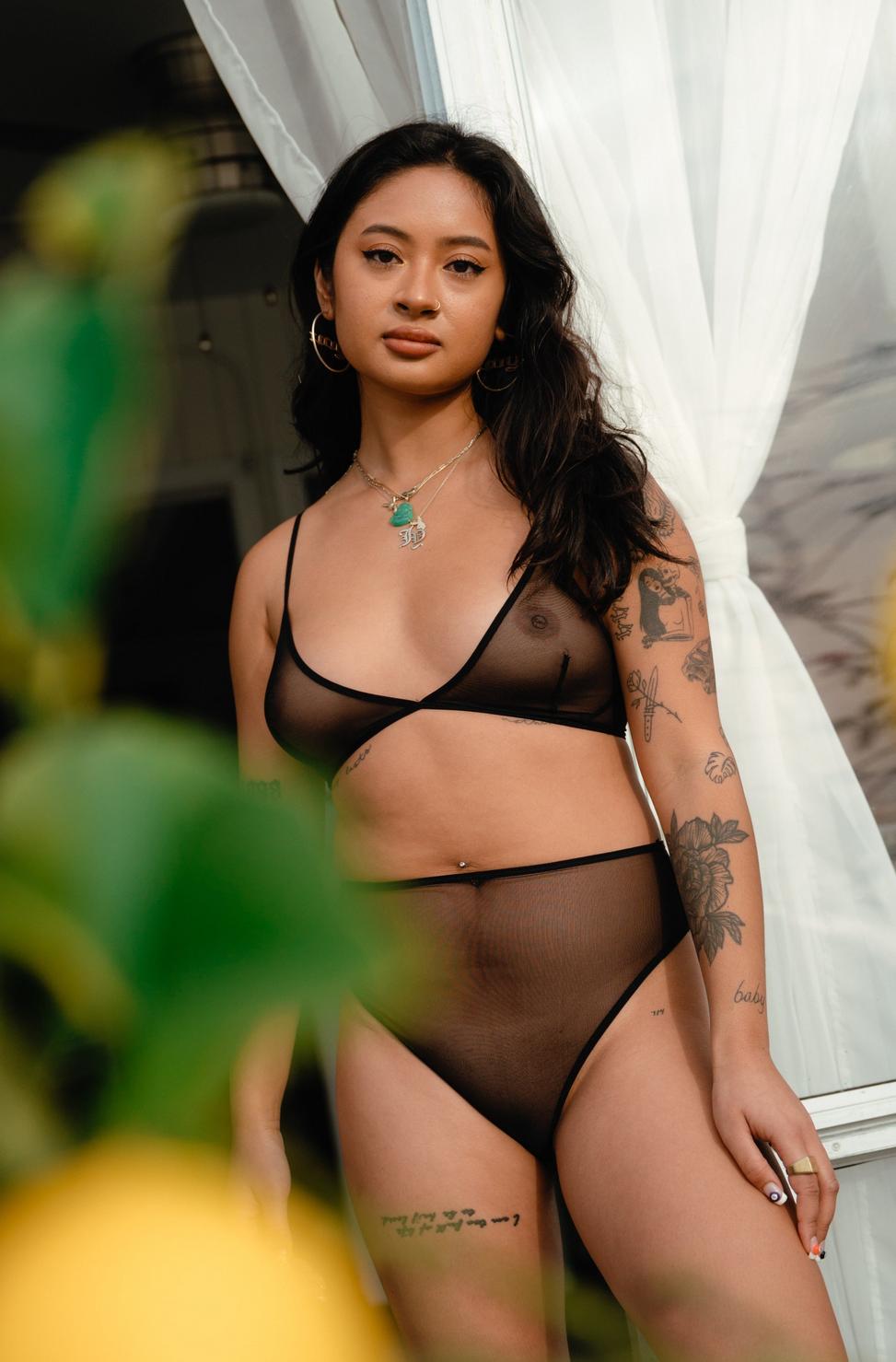 Georgie Bra - Black