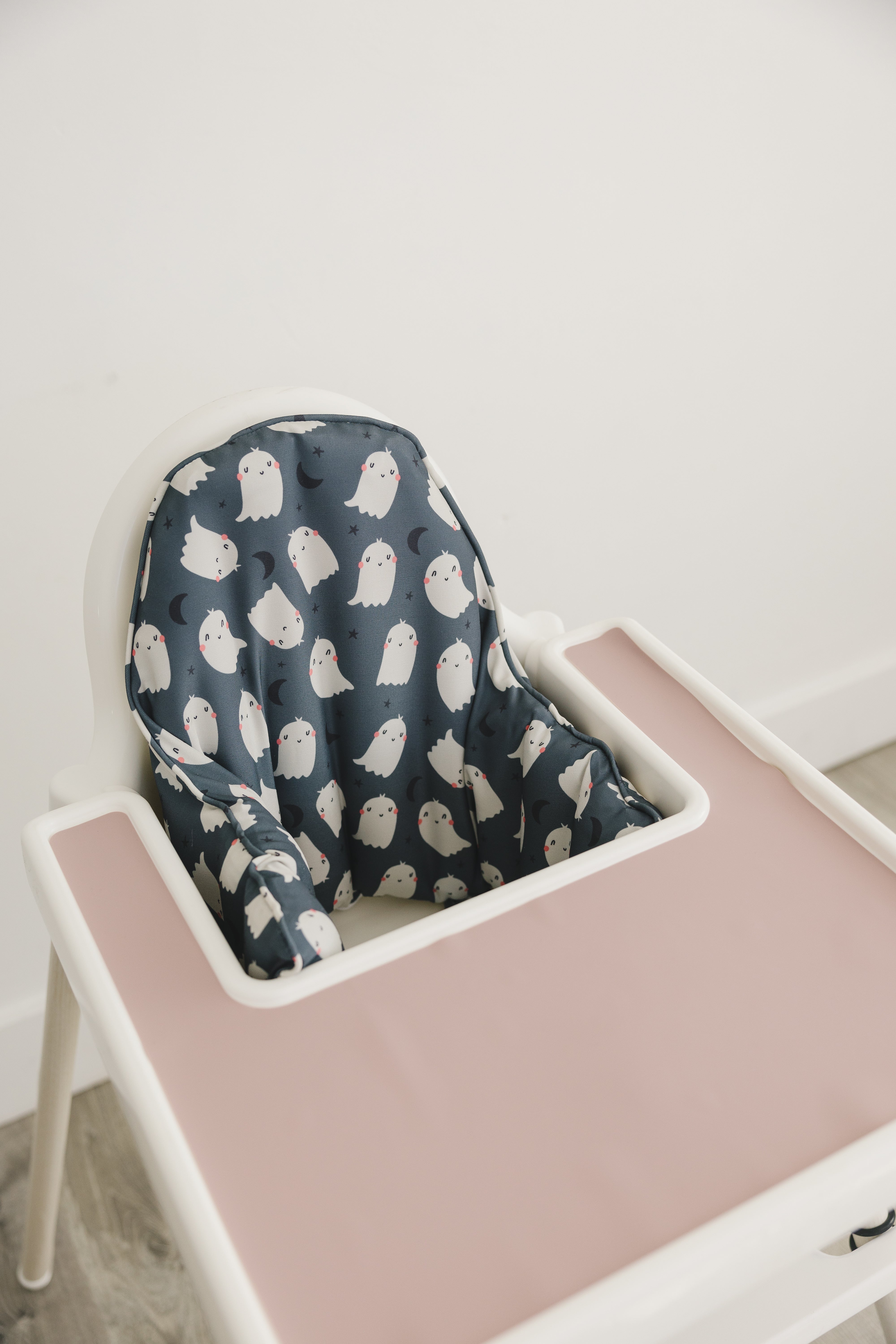 Black Ghost Print IKEA Antilop Cushion Cover