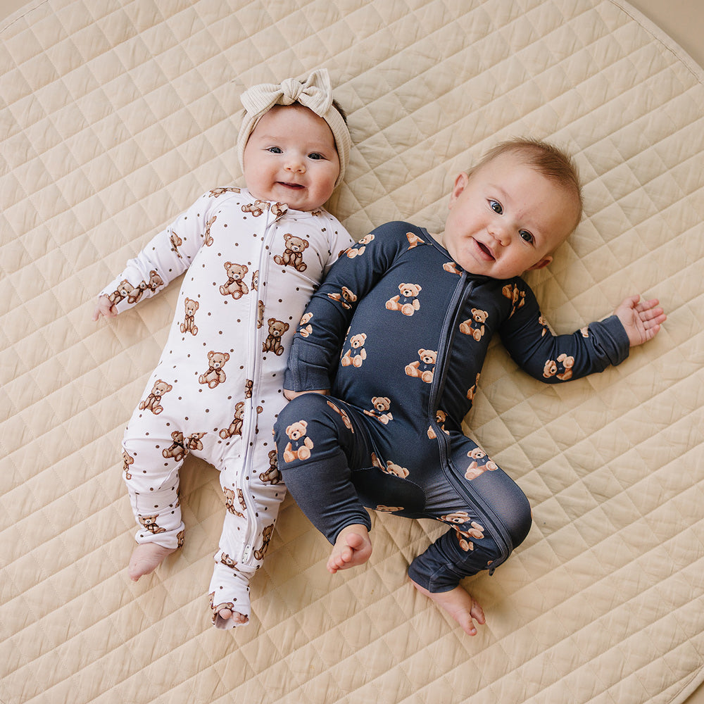 Bamboo Zip Romper | Bear Vibes