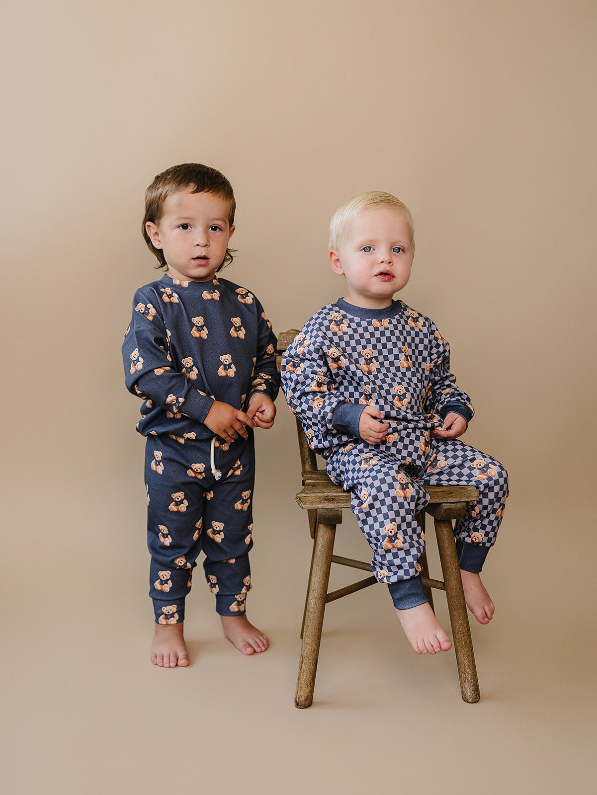 Jogger Set | Checkered Bear Vibes