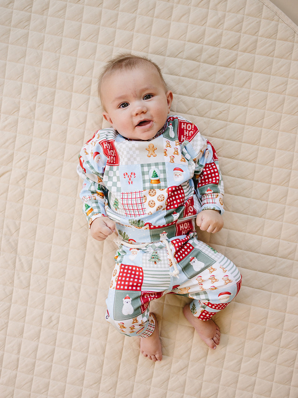 Jogger Set | Christmas Patchwork