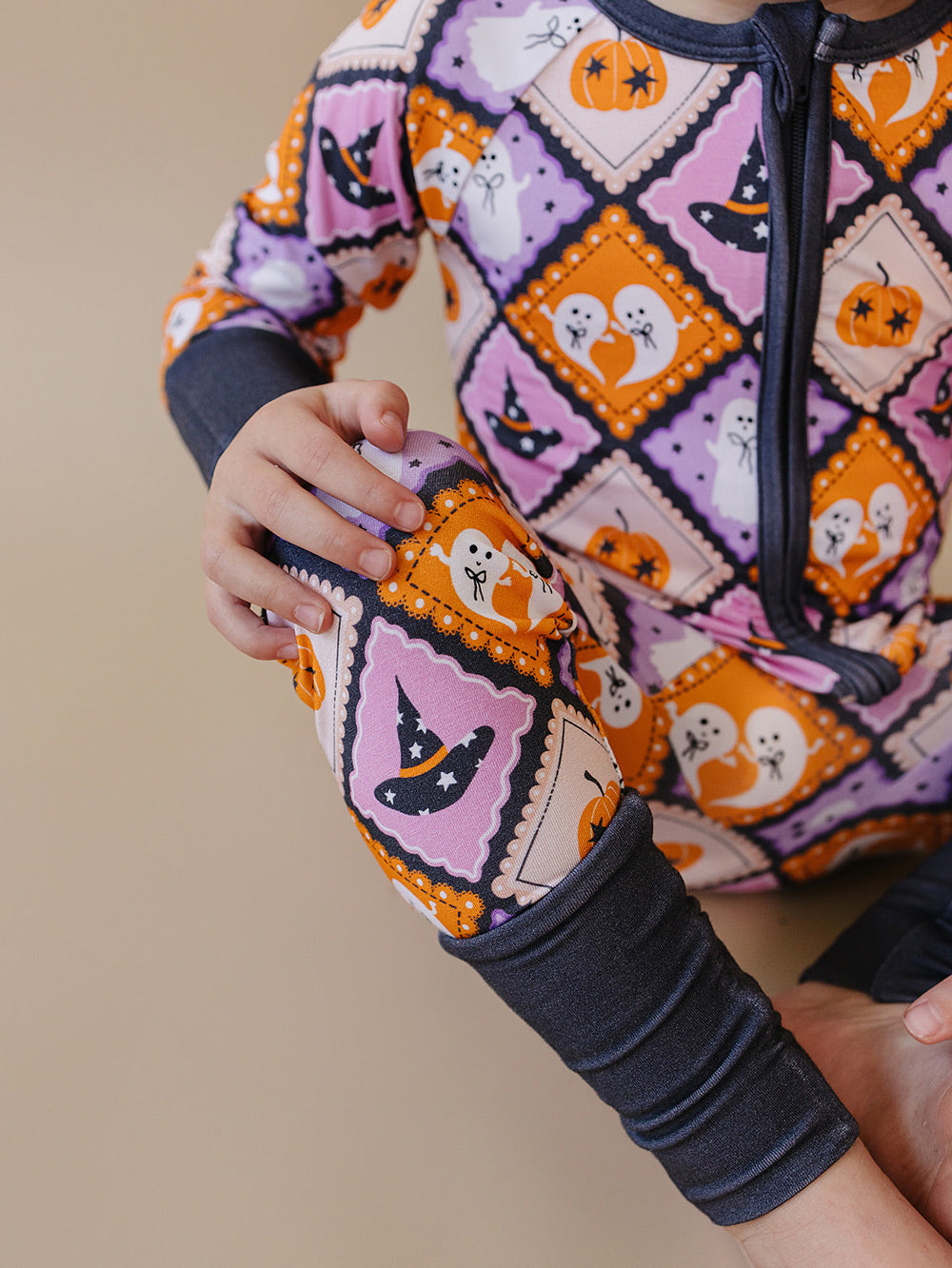Bamboo Zip Romper | Ghost Whimsy