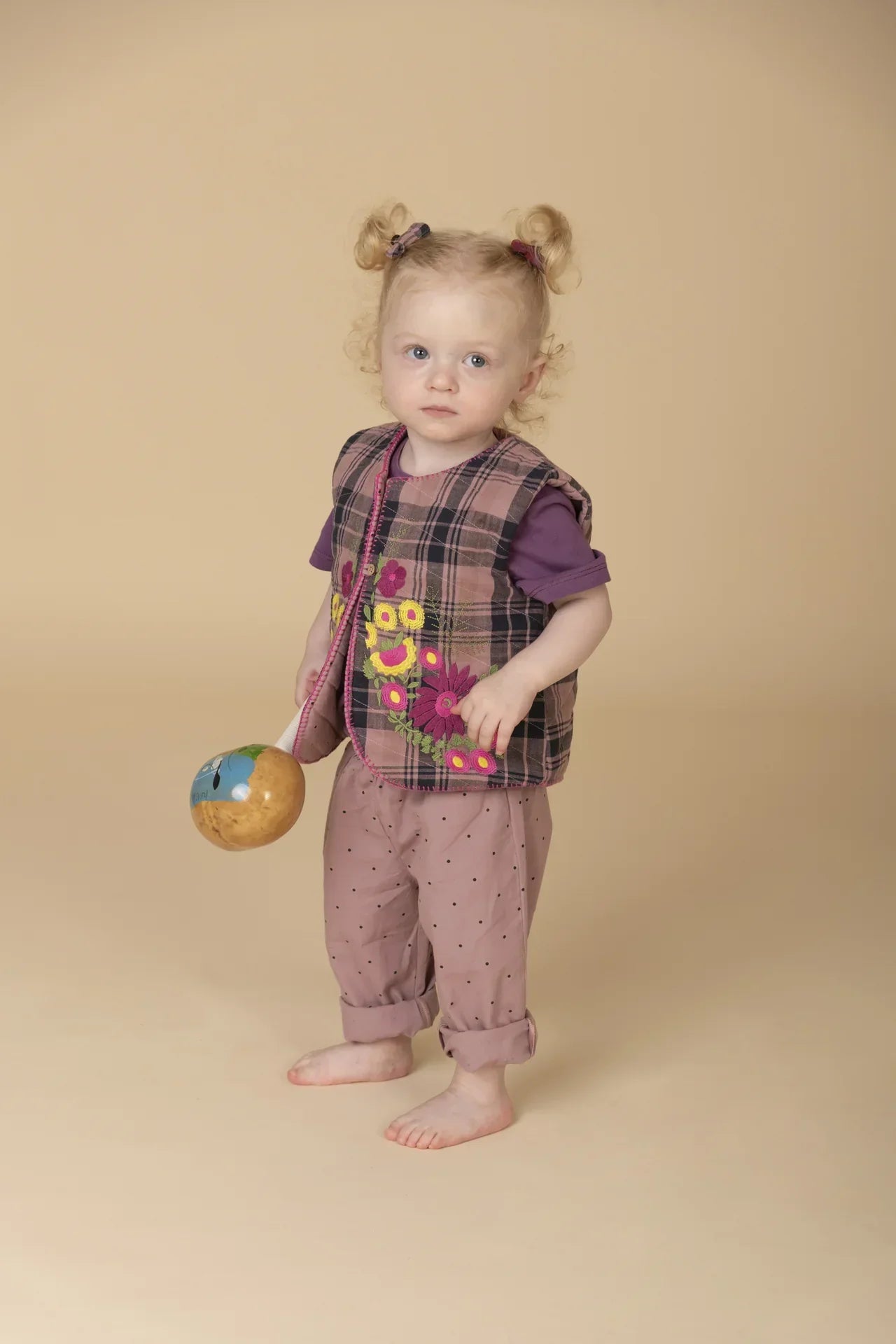 Baby Vest - Woodrose