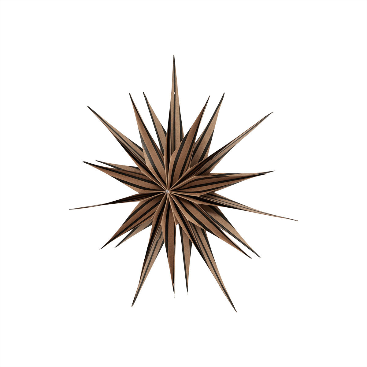 Toppu Christmas Star in Brown/Black