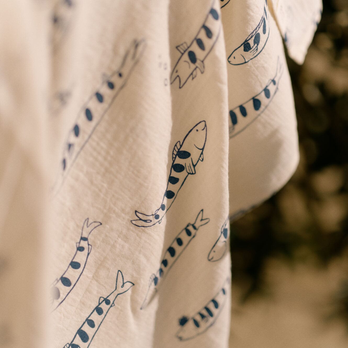 Muslin Wrap - South Seas Print Muslin