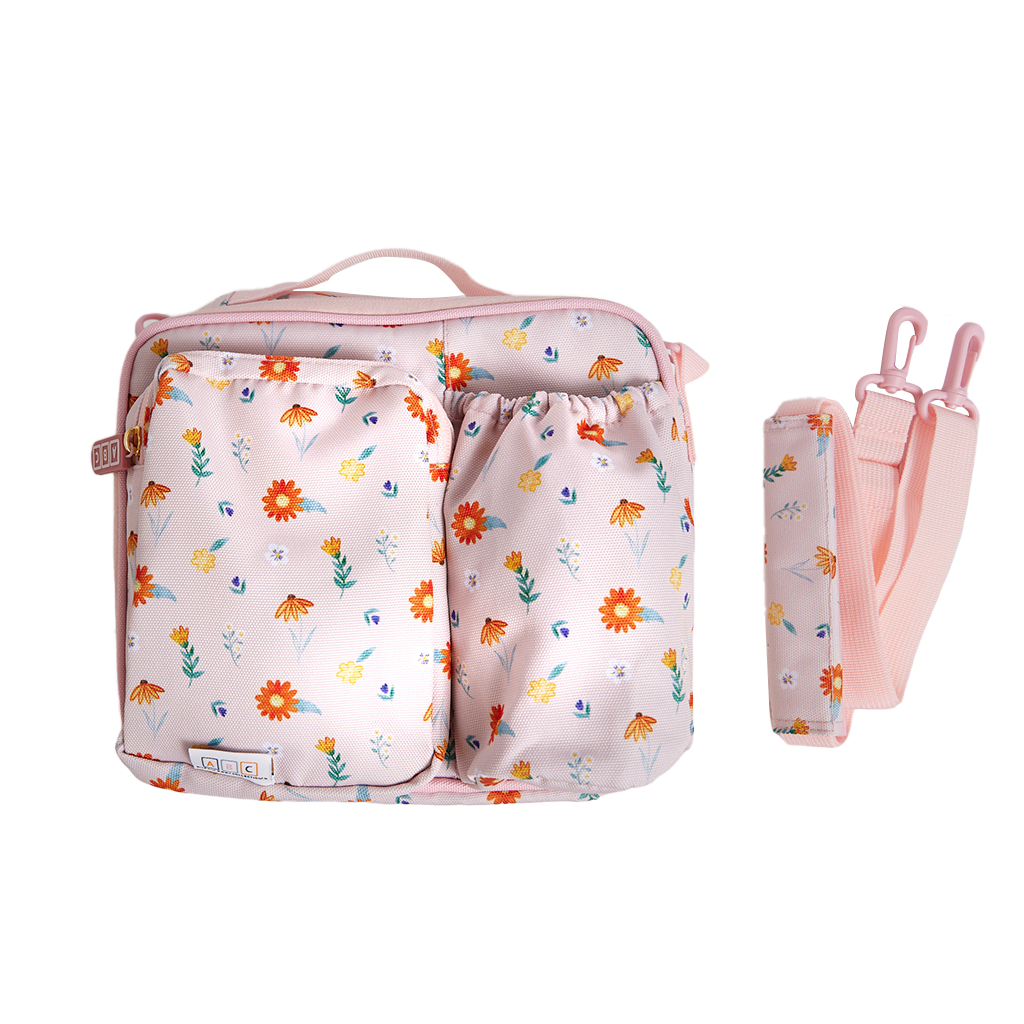 Lunch Bag Wildflower Ripe Peach