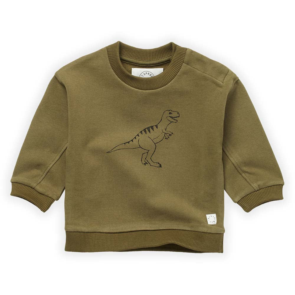 Dino Sweatshirt - Khaki