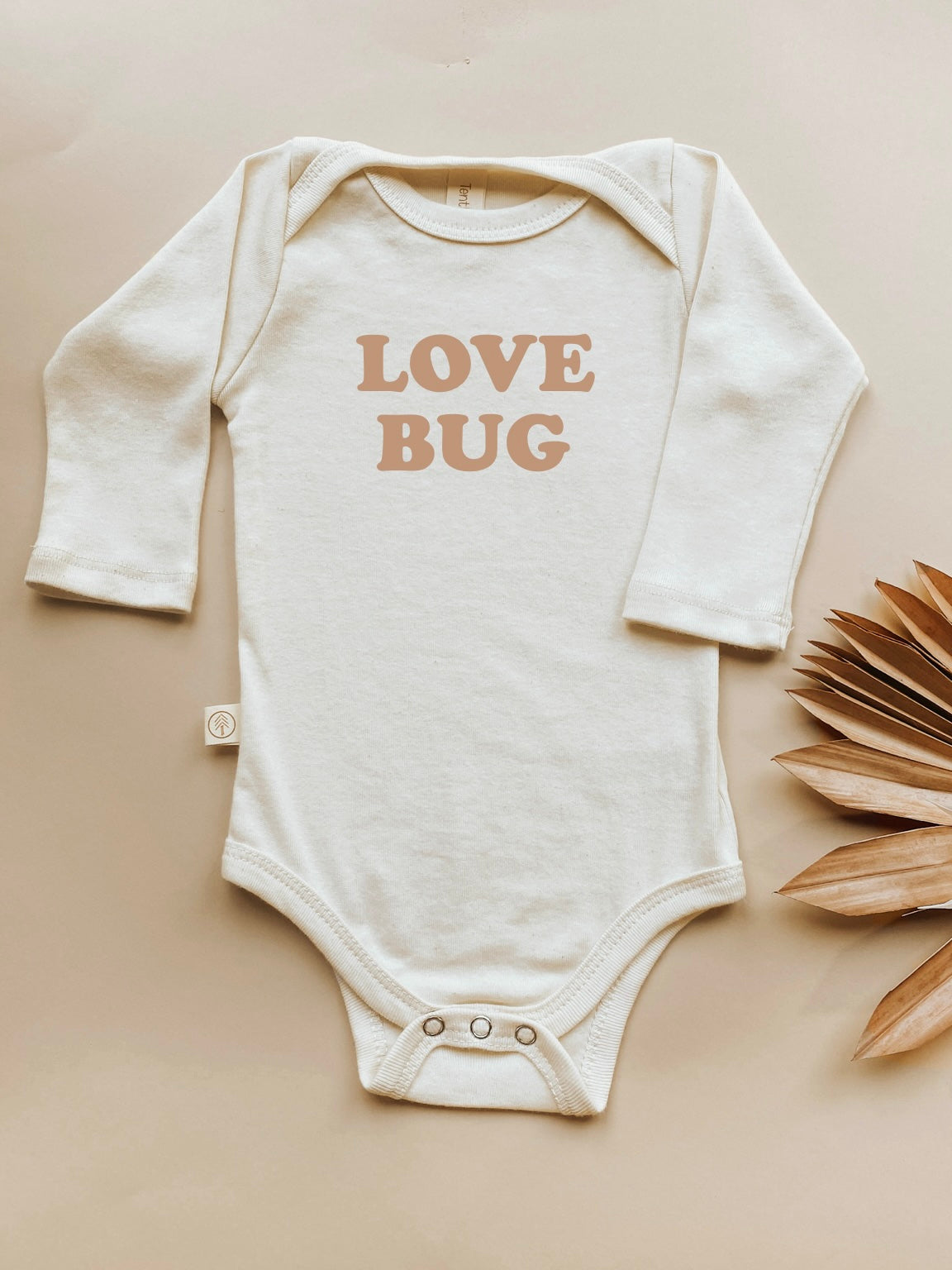 Love Bug - Long Sleeve Organic Cotton Bodysuit