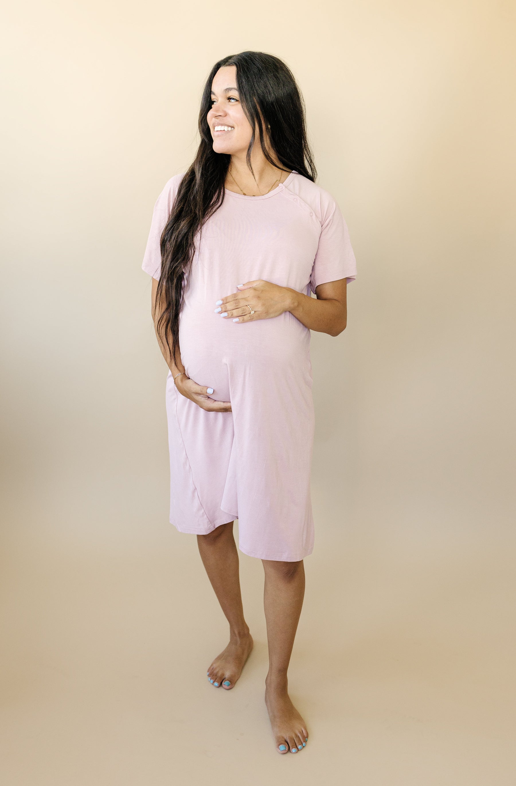 Labor Gown Soft Bamboo