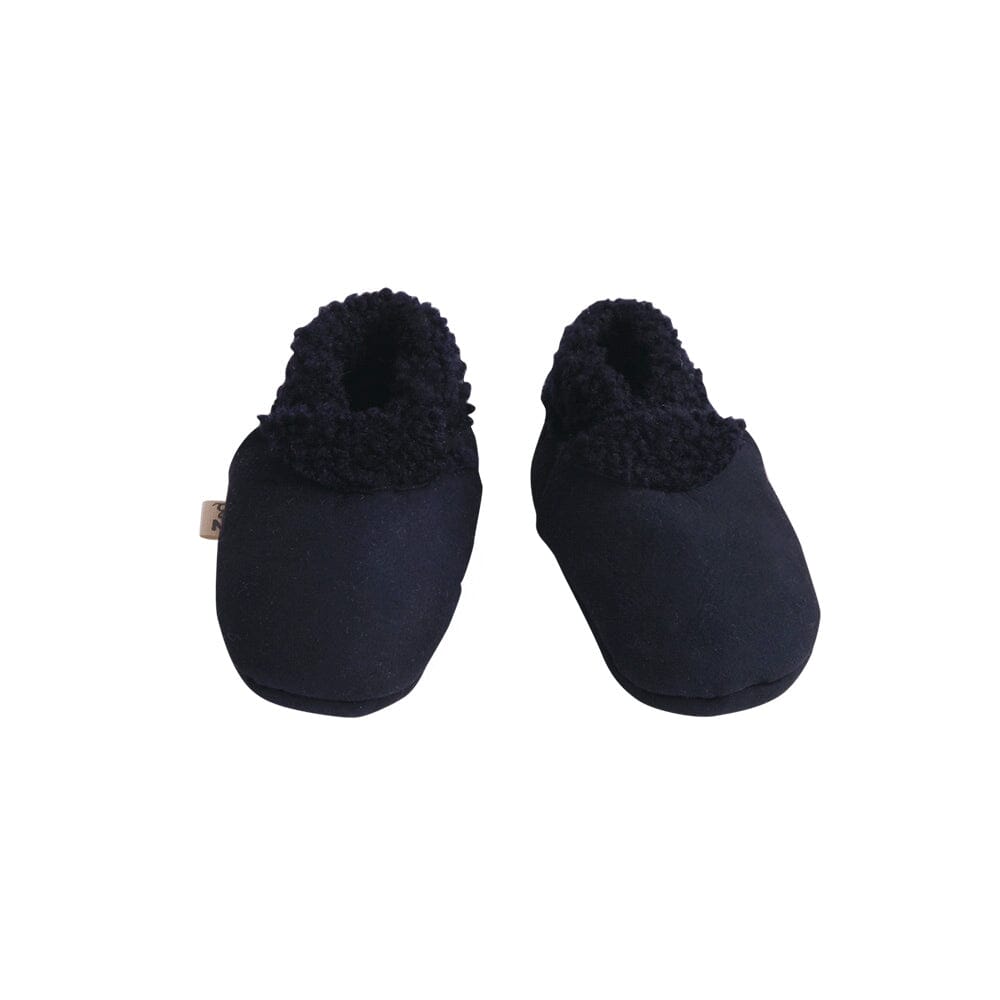 Lambskin Booties - Navy