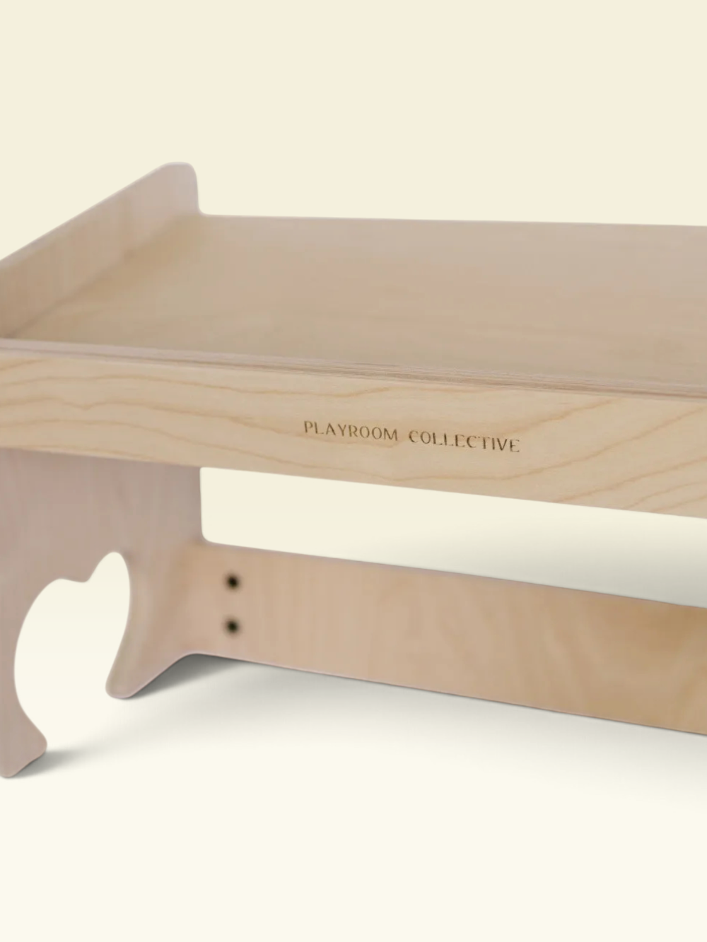 Children's Lap Desk in Natural Birch | Montessori Floor Table