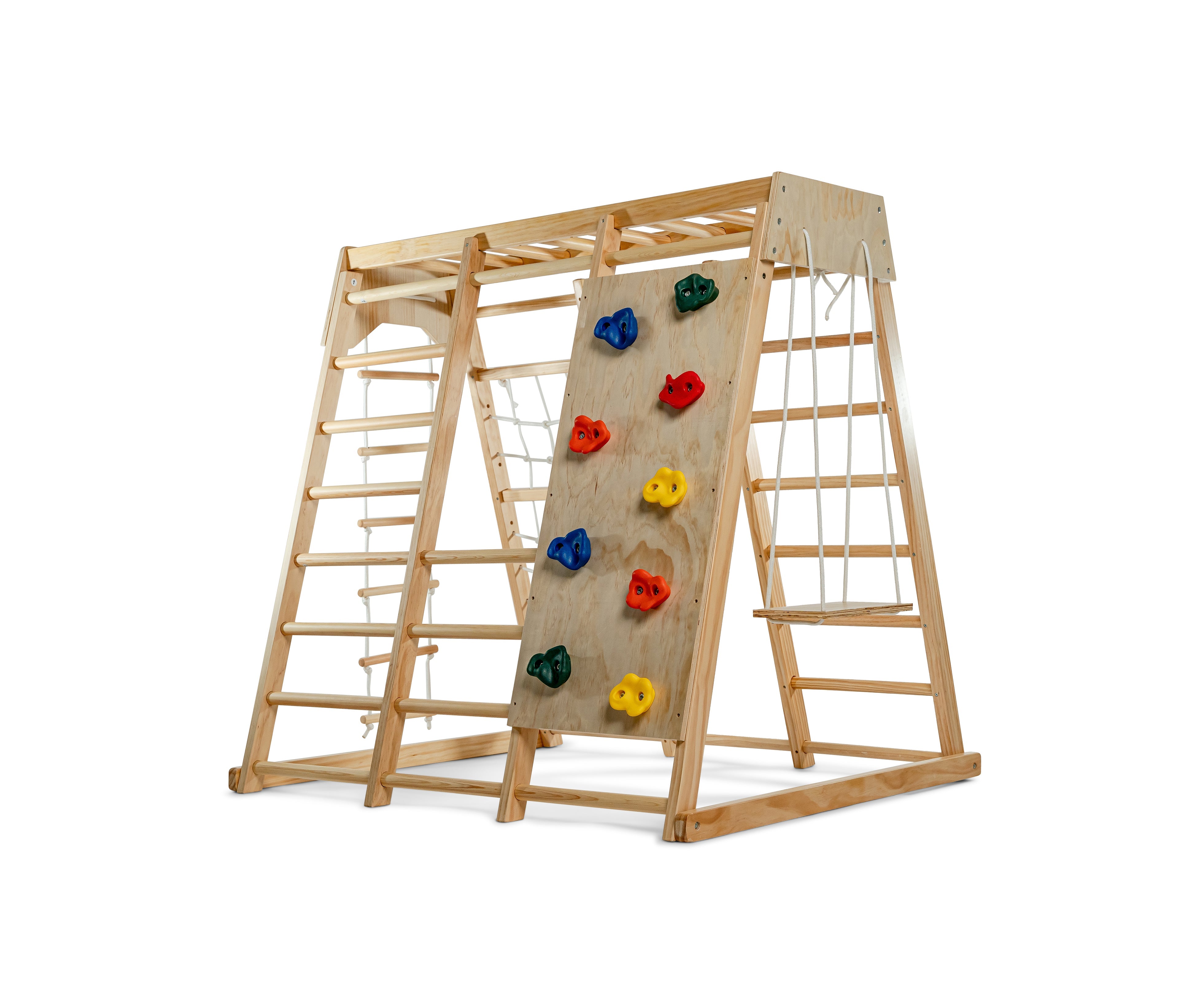 Magnolia - Real Wood 7-in-1 Playset Indoor Avenlur.com   