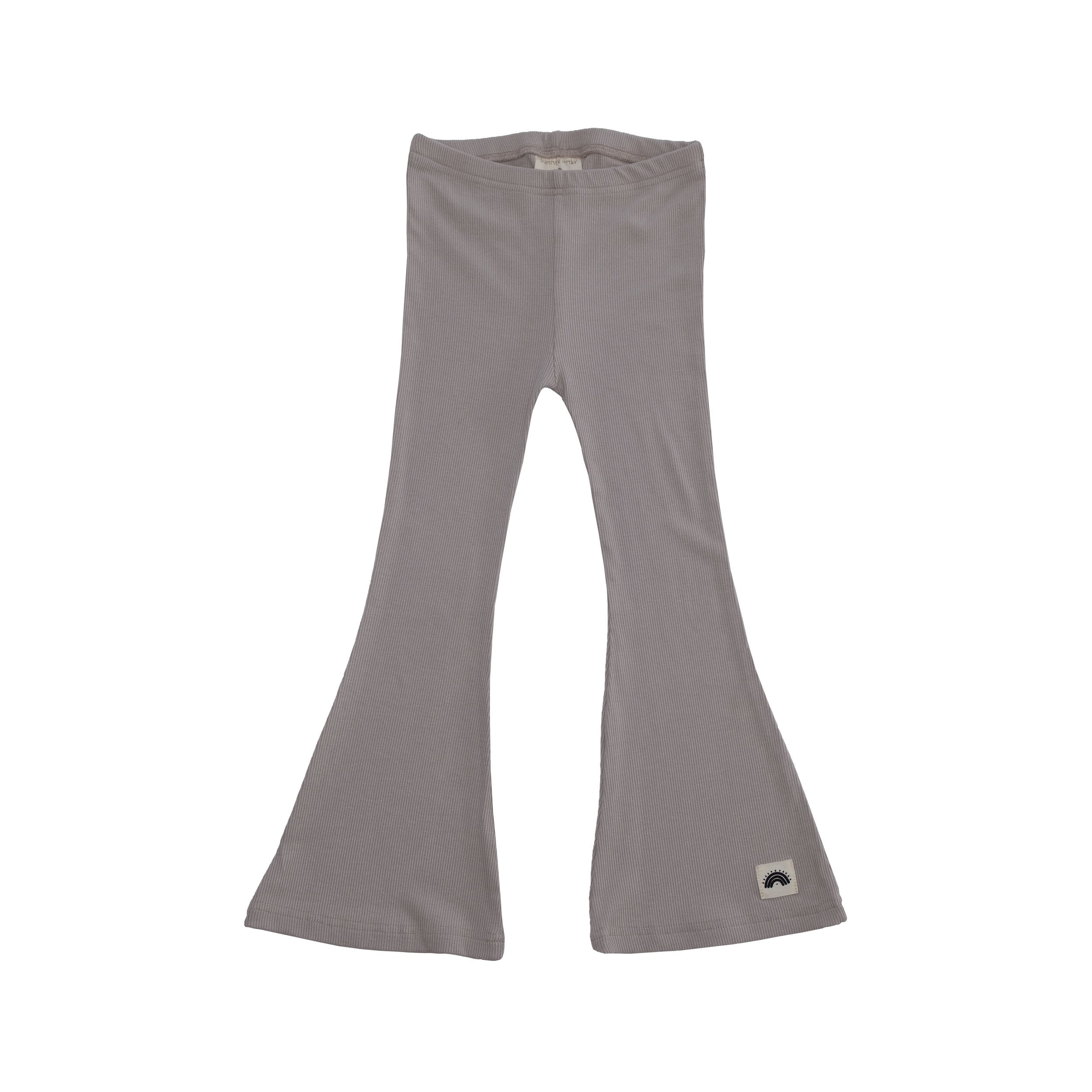 Flared Leggings (Lightweight) - Beige