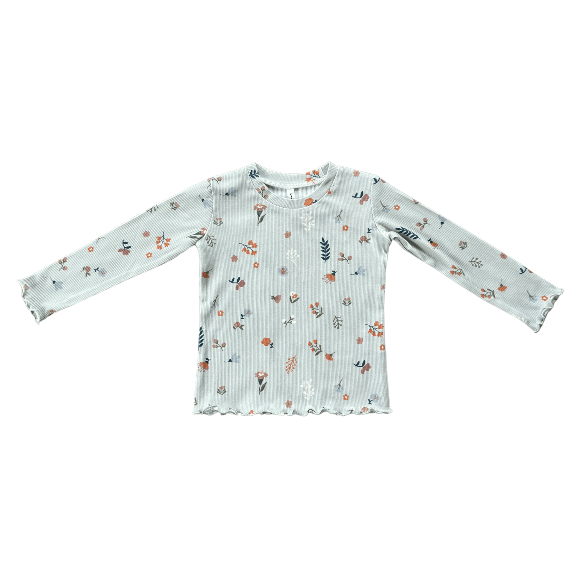 Girl's Lettuce Hem Tee