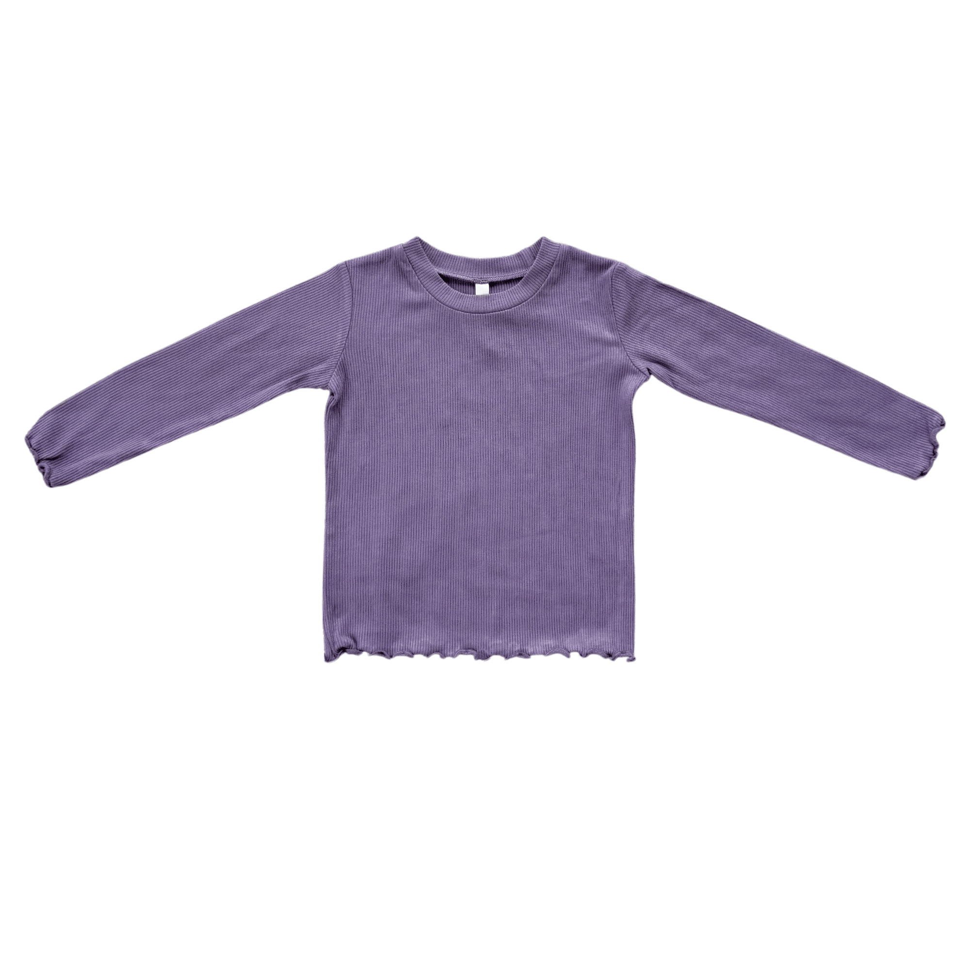 Girl's Lettuce Hem Tee