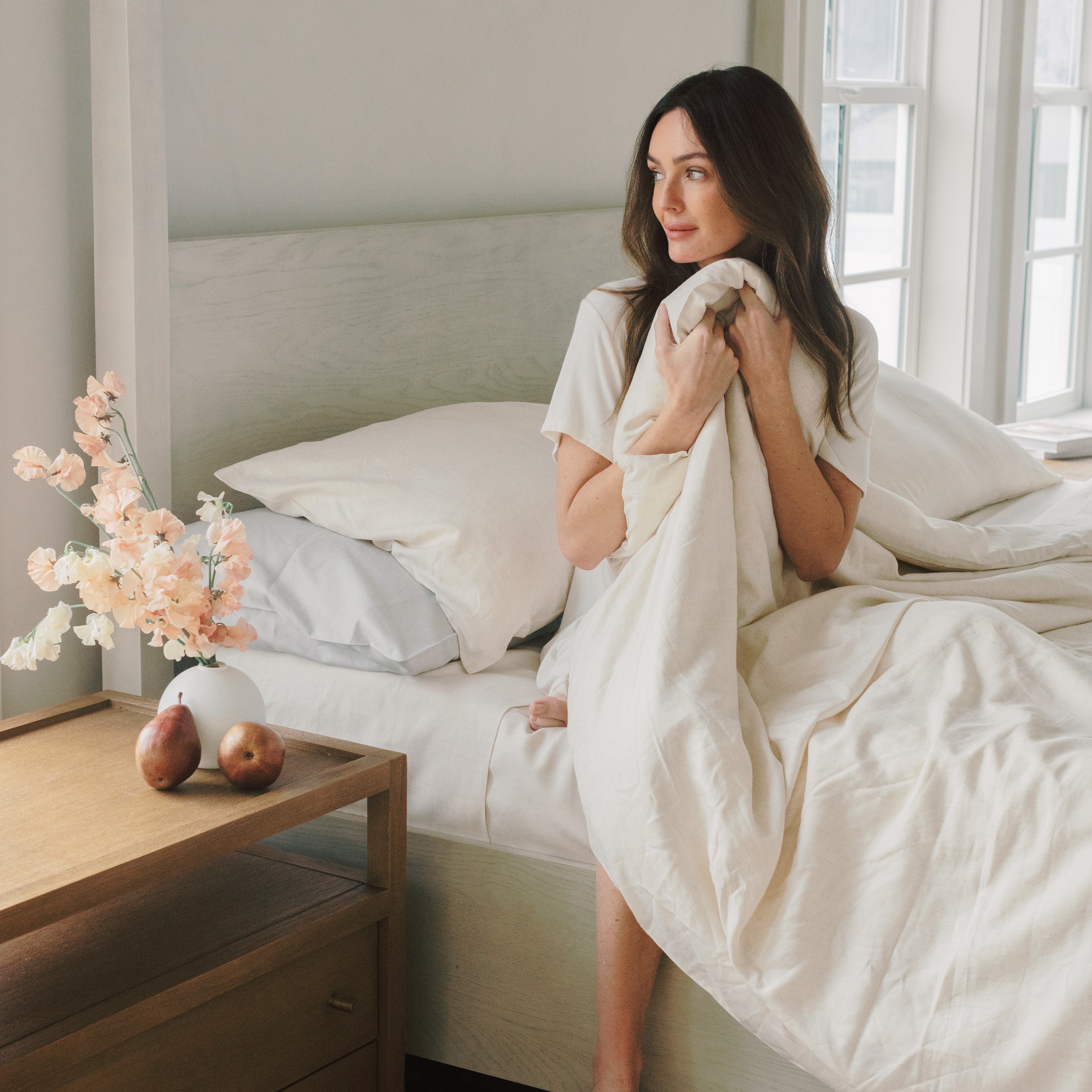 Linen Bamboo Duvet Cover - Last Chance
