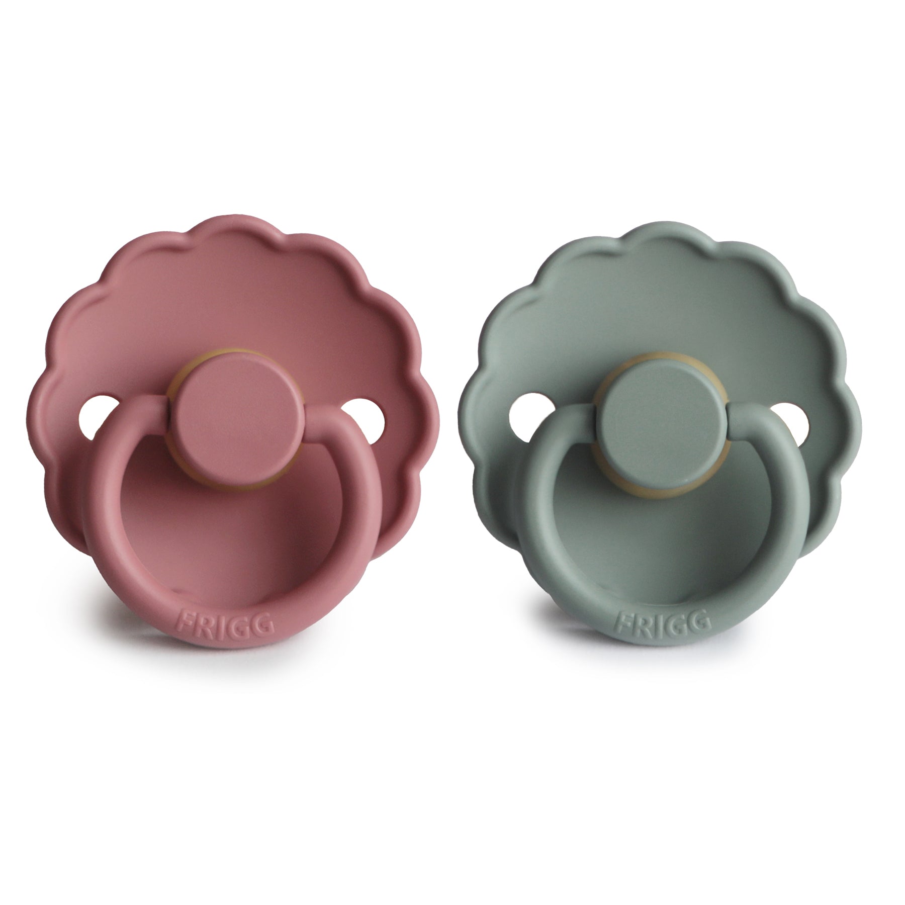 FRIGG Daisy Natural Rubber Pacifier 2-Pack FRIGG PACIFIERS Mushie   