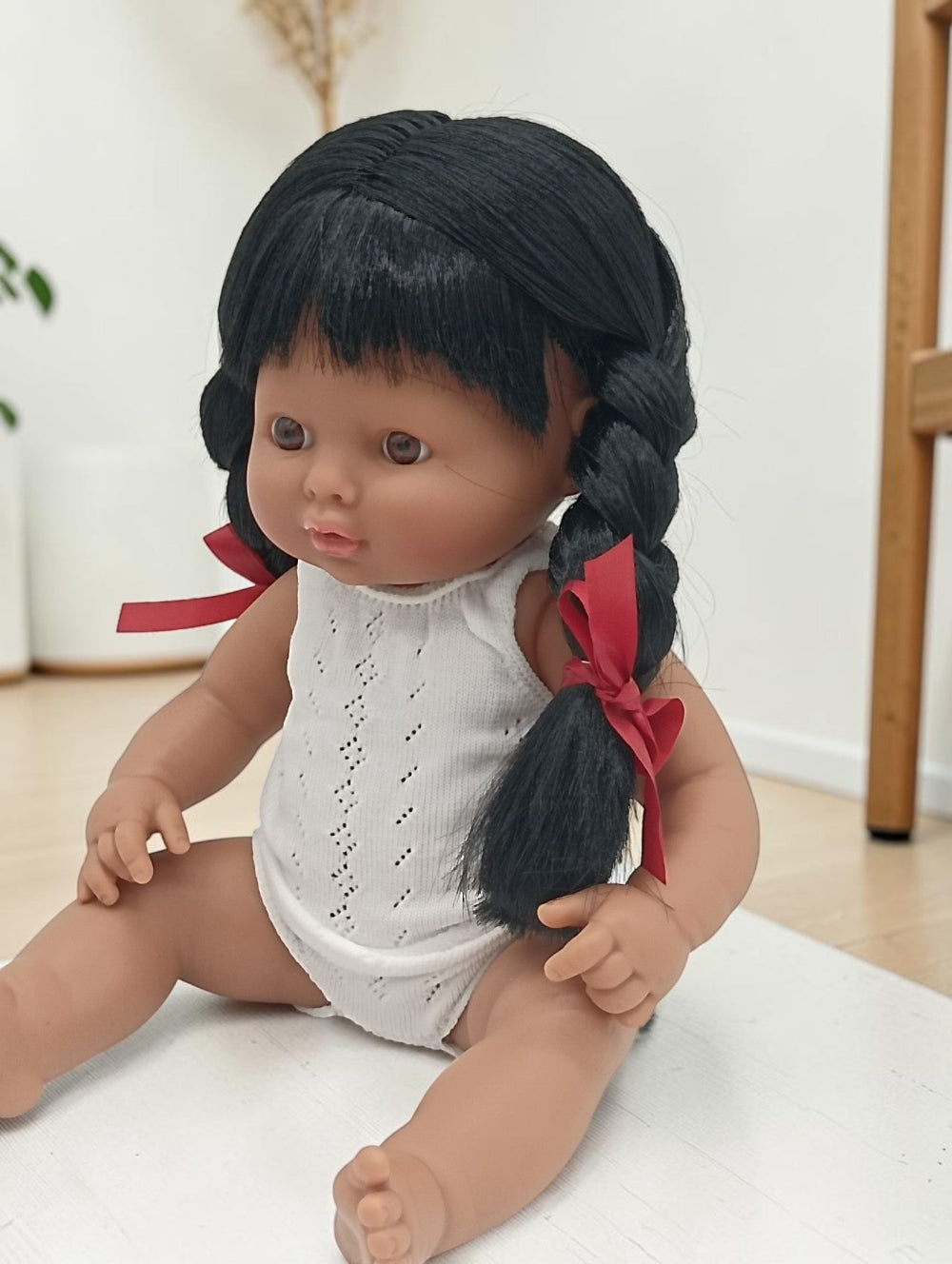 Bebenita 12" Baby Girl Doll - Lima | Unscented & Fully Clothed