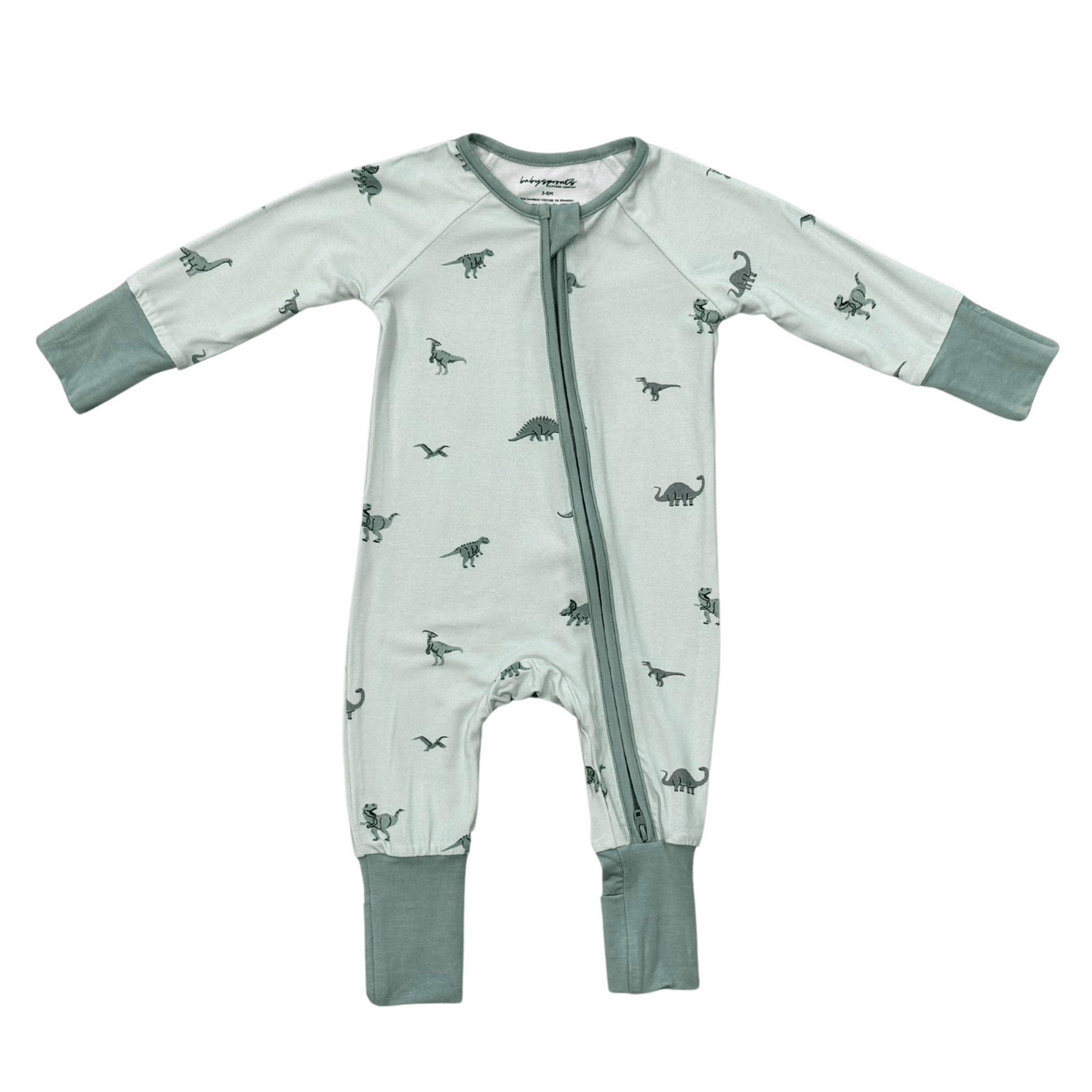 Long Sleeve Zip Romper