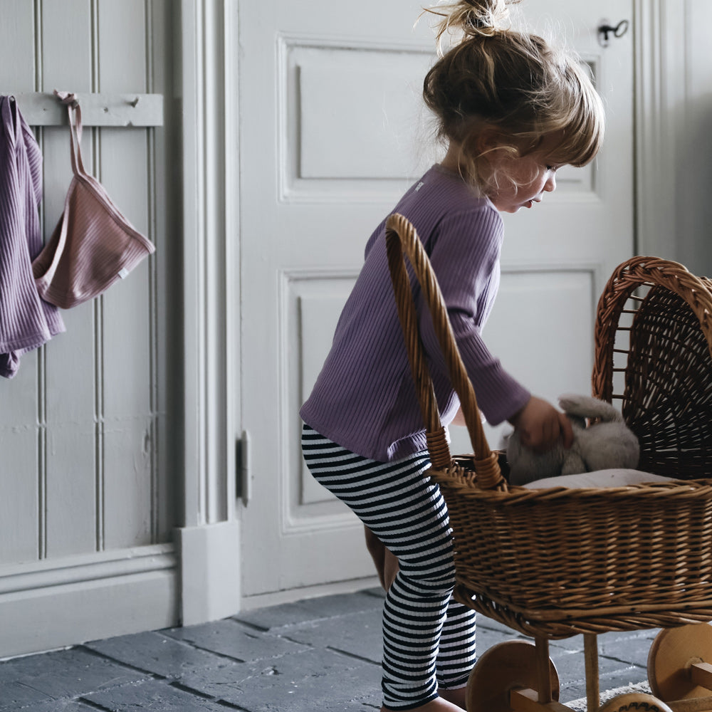 The Printed Leggings - Stripe Leggings Lovely Littles   