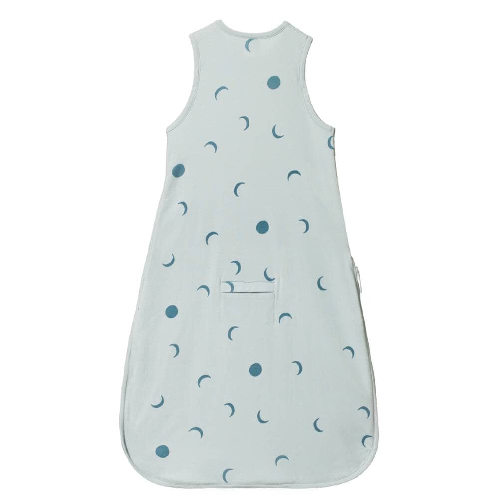 Organic Cotton & Merino Sleeping Bag - Lunar Blue Print