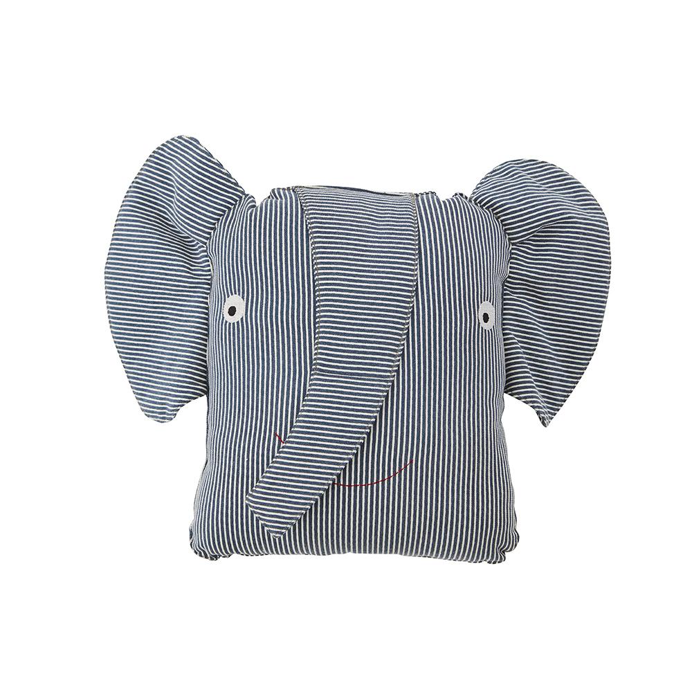 Erik Elephant Denim Cushion  OYOY   