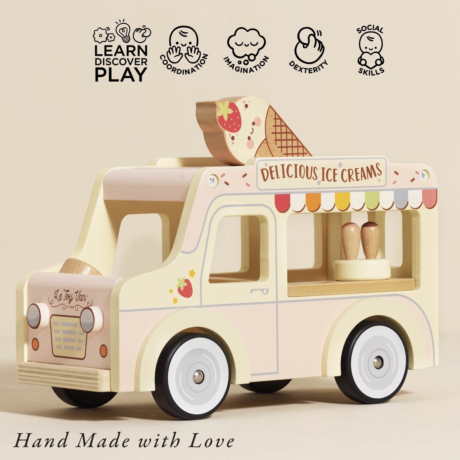 Wooden Ice Cream Van