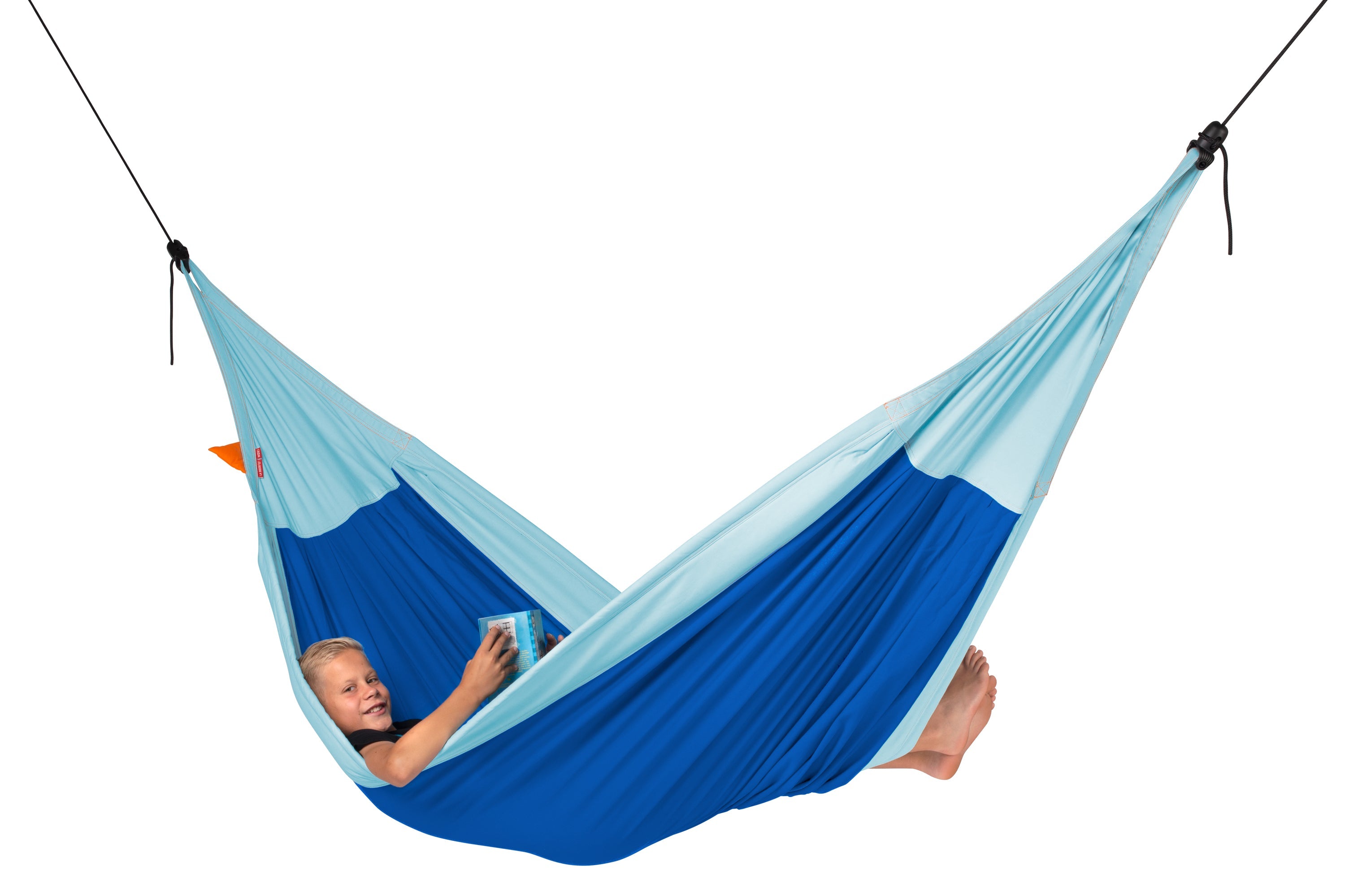 Moki Dolphy - Padded Organic Cotton Double Hammock with Suspension