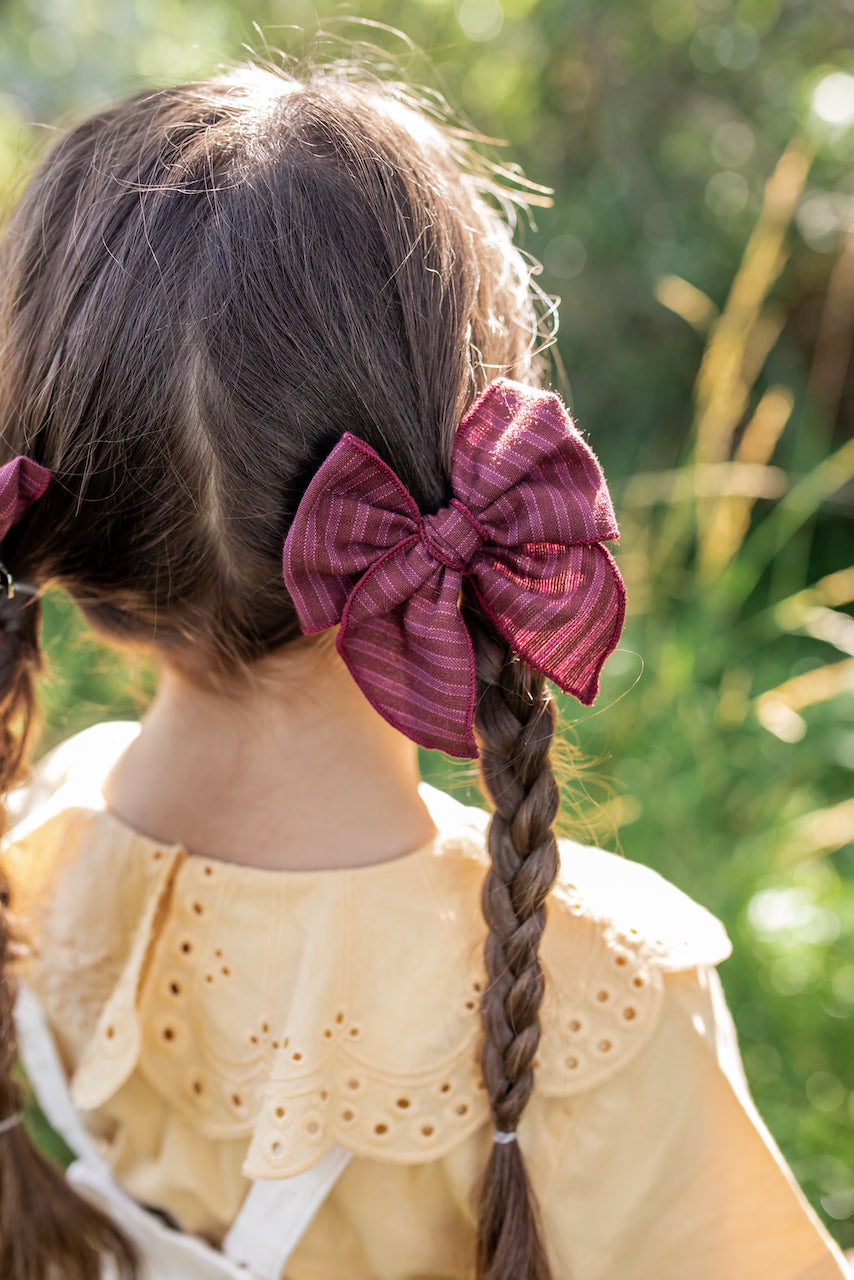 Raisin | Pigtail Set - Petite Party Bow