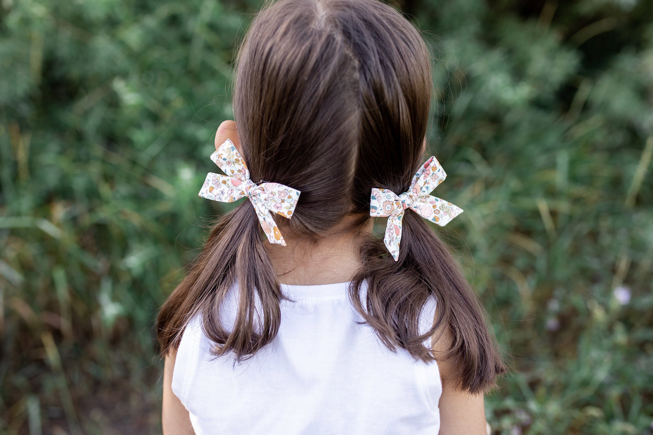 Beatrice | Pigtail Set - Hand-tied Bow