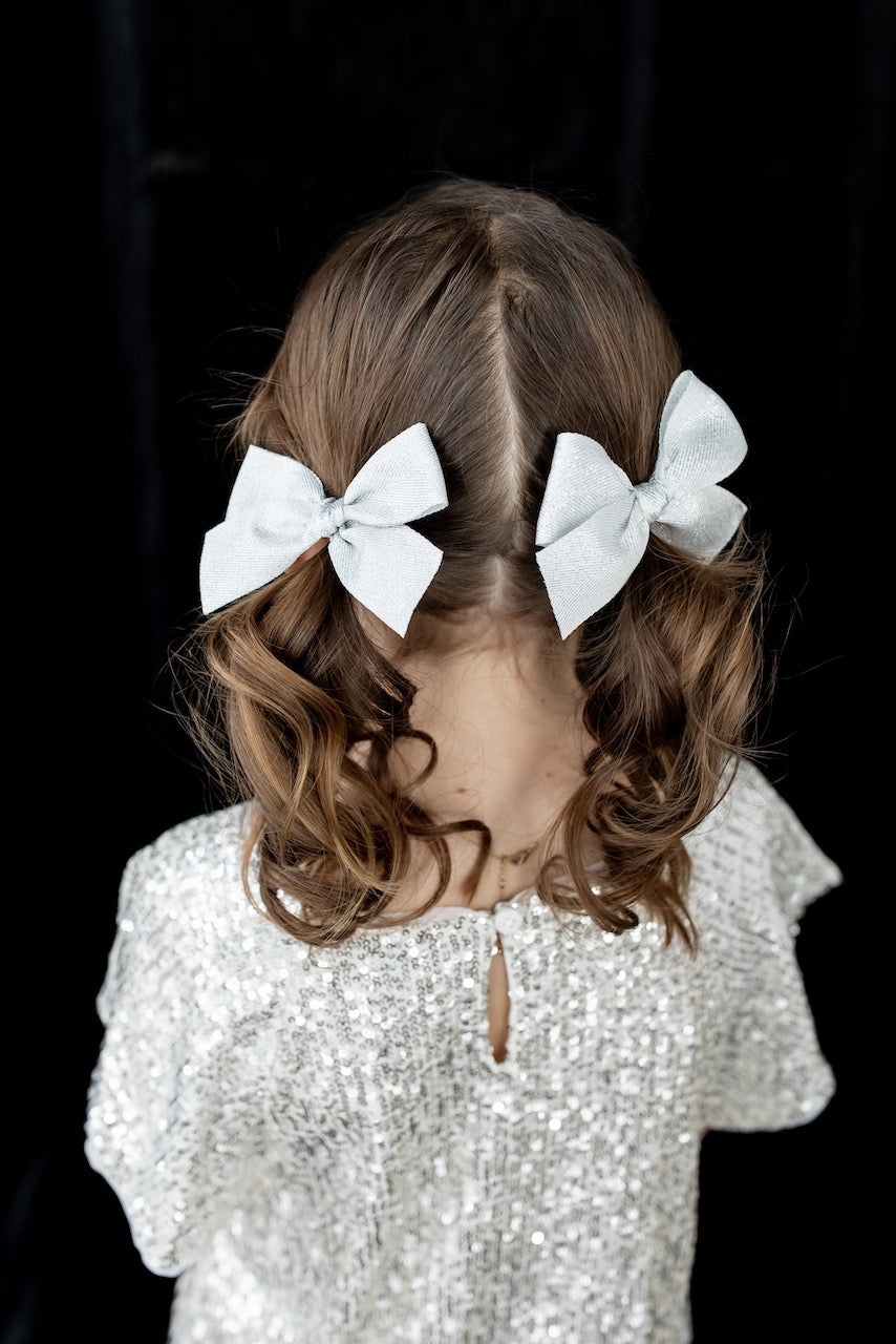 Glitz | Pigtail Set - Ribbon Bow