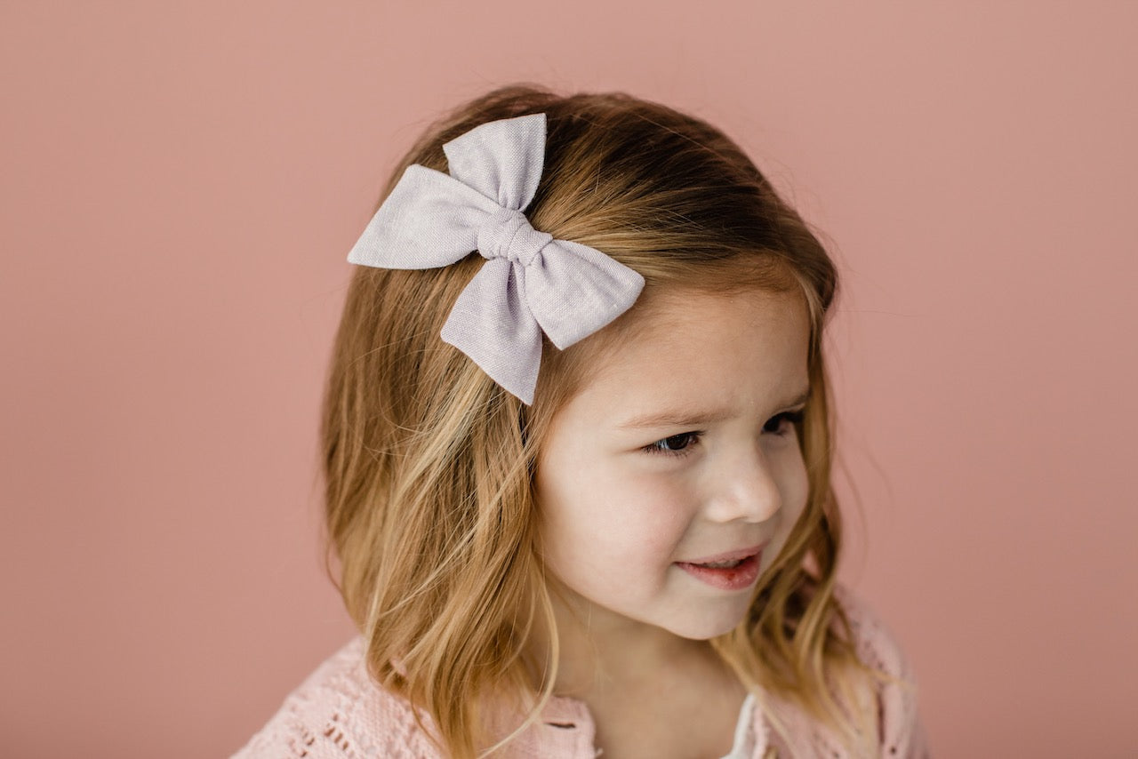 Verbena | Oversized Hand-tied Bow