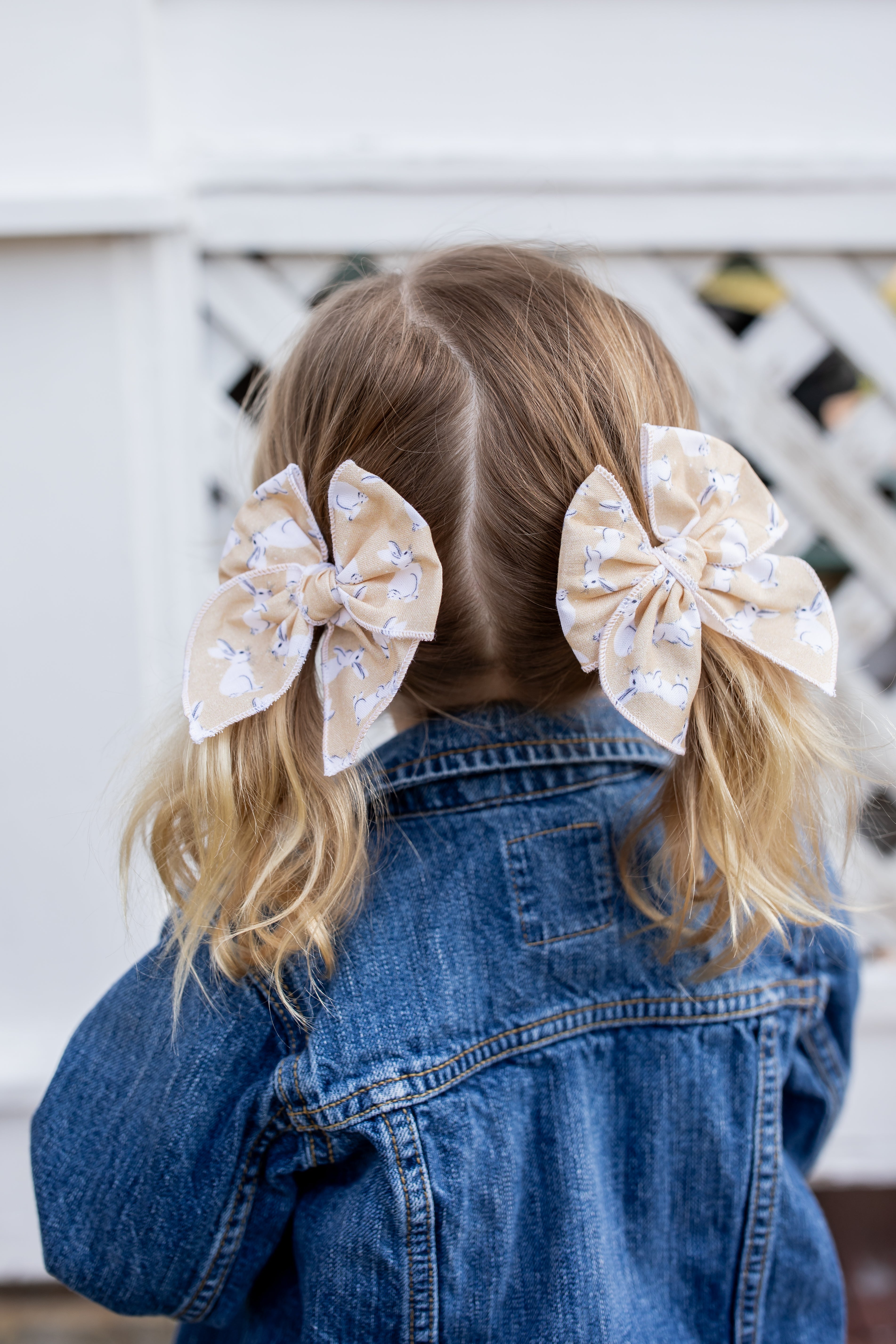 Cottontail | Pigtail Set - Petite Party Bow