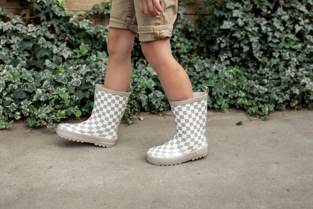 Checkerboard | Children's Rain Boot