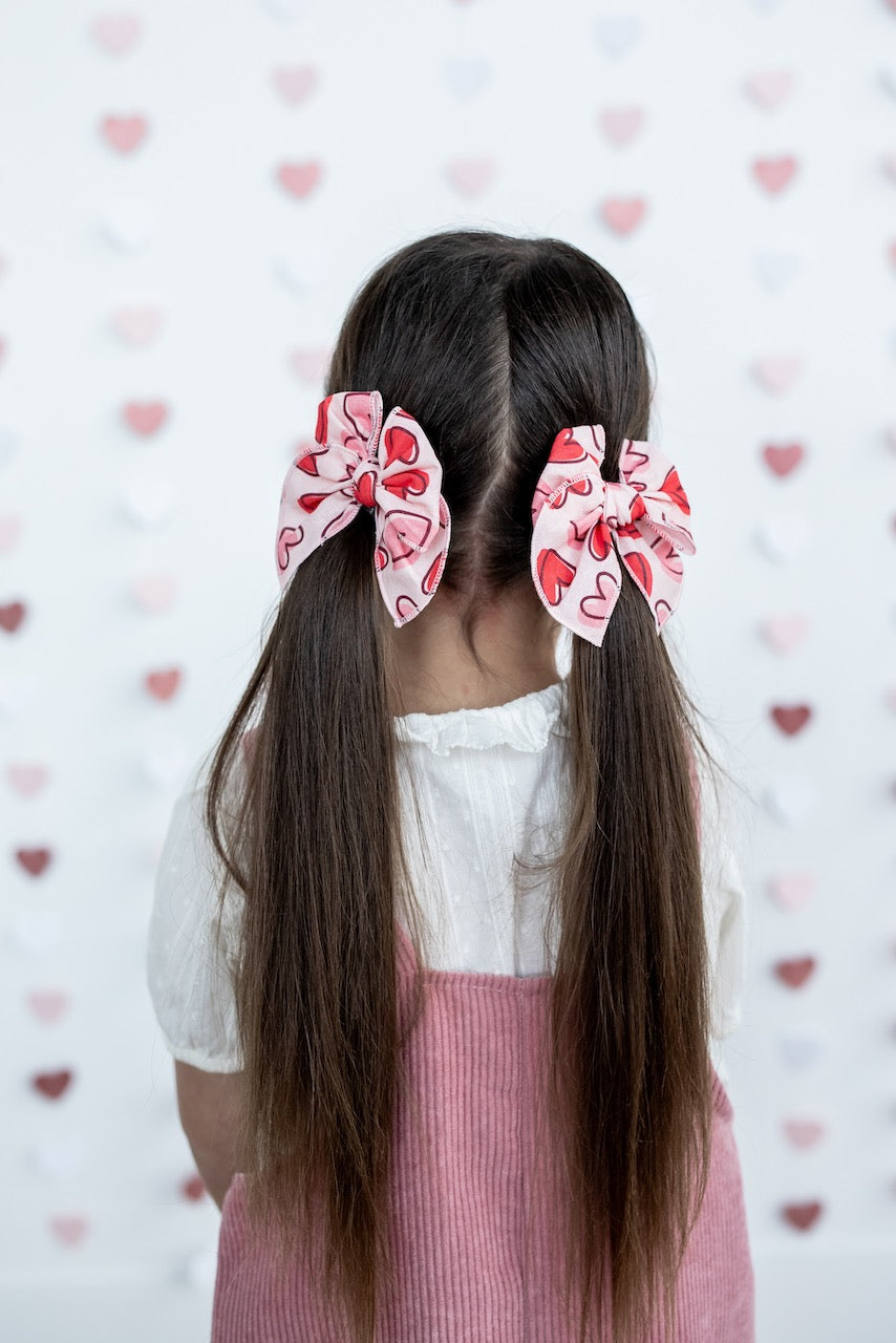 Heartbreaker | Pigtail Set - Petite Party Bow