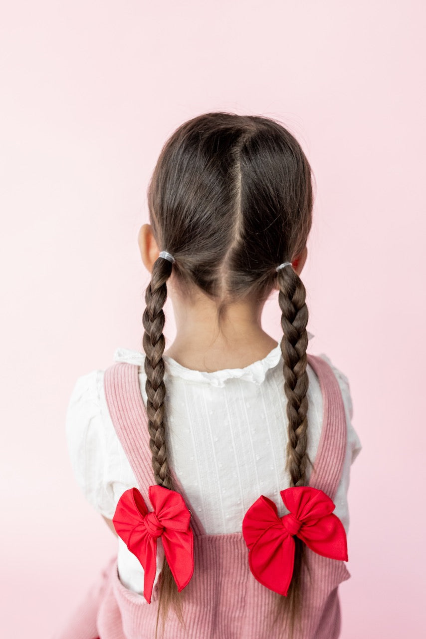 Red | Petite Party Bow