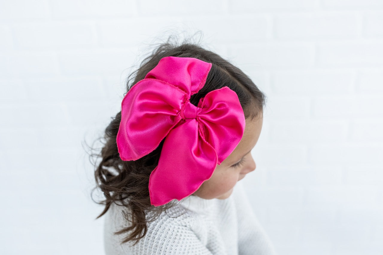 Flirty Satin | Party Bow