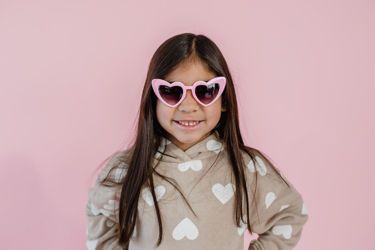 Pink | Kid's Heart Sunnies