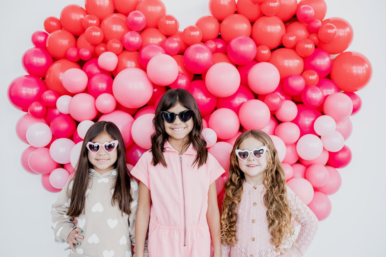 Pink | Kid's Heart Sunnies