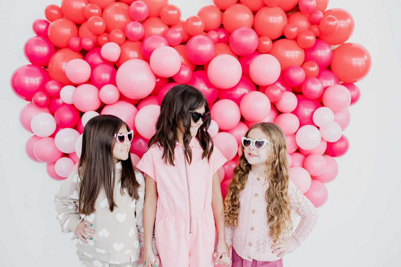 Pink | Kid's Heart Sunnies