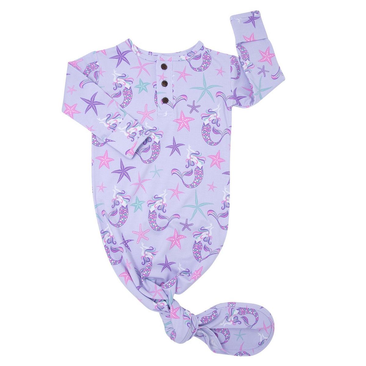 Knotted Gown - Mermaid Purple